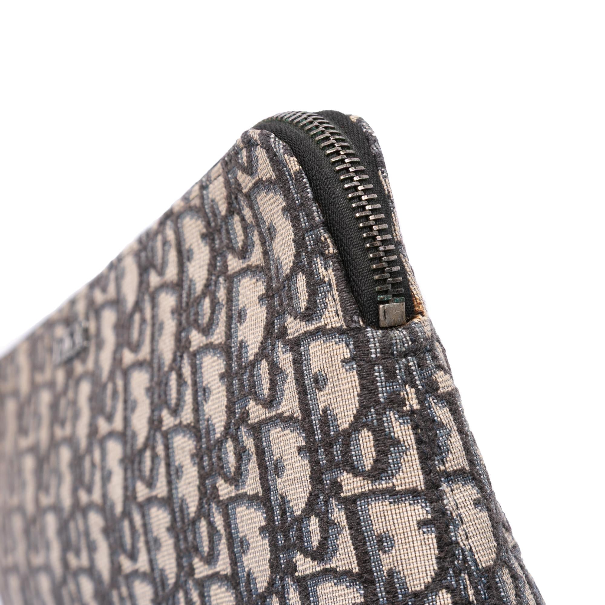 Dior Oblique Canvas Pouch