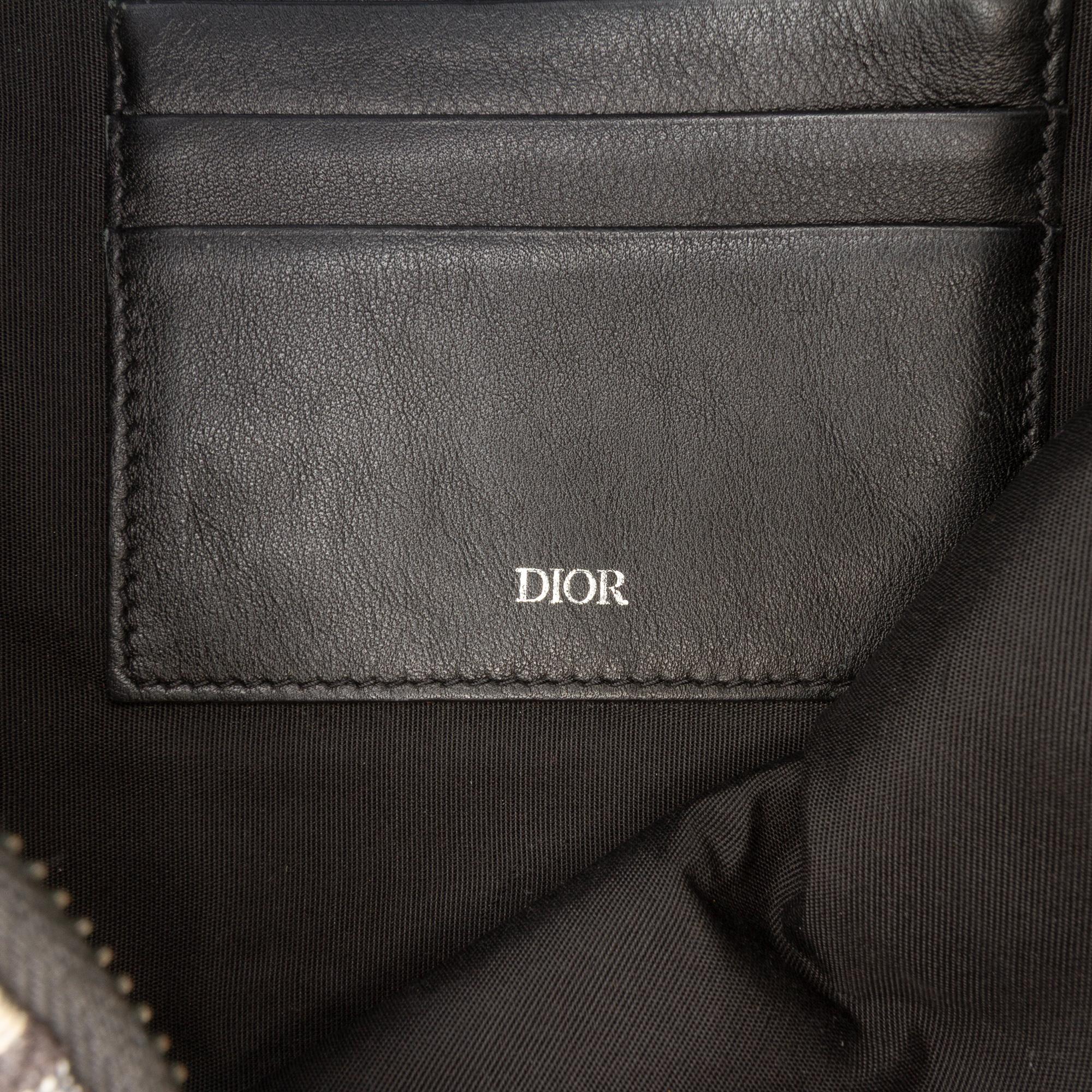 Dior Oblique Canvas Pouch