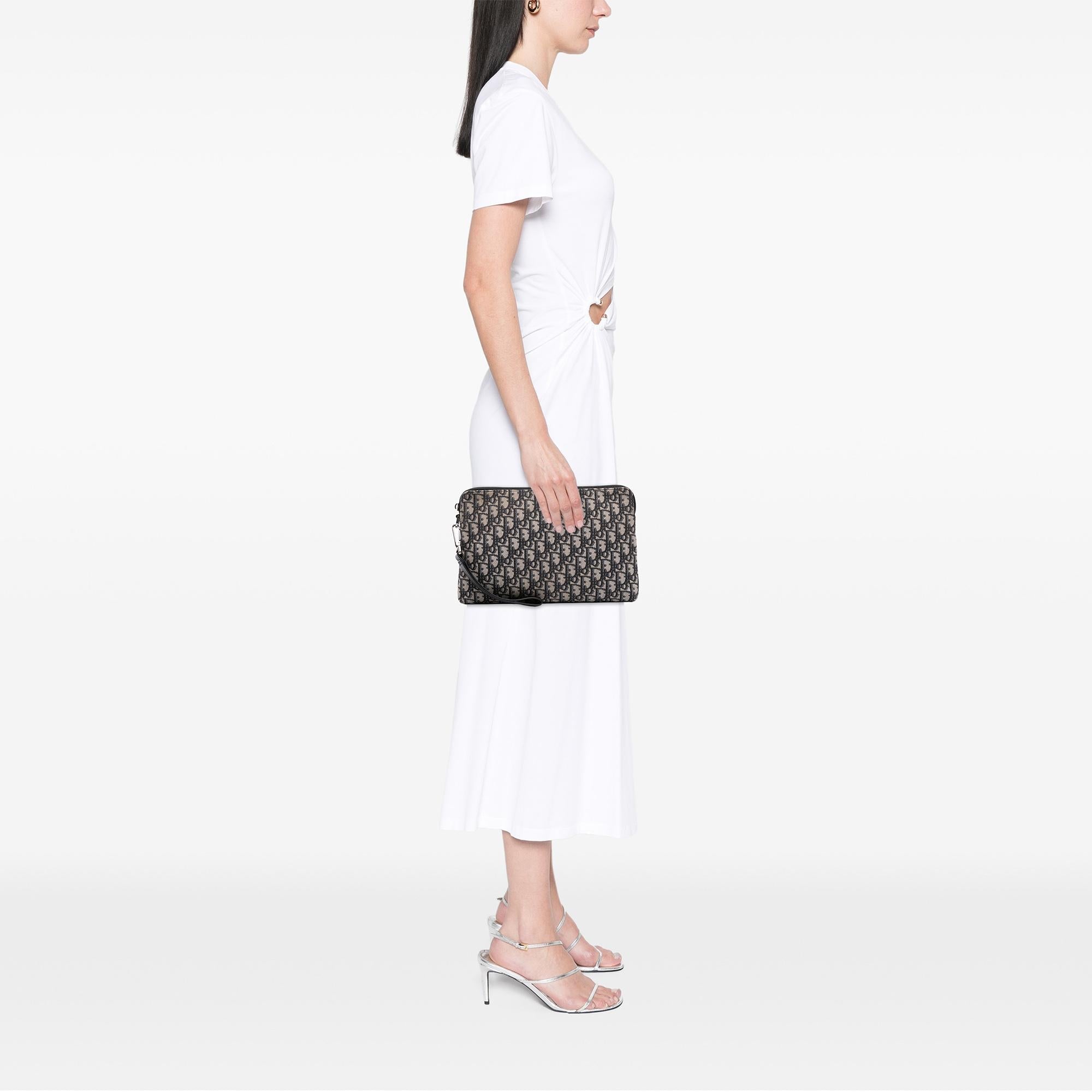 Dior Oblique Canvas Pouch