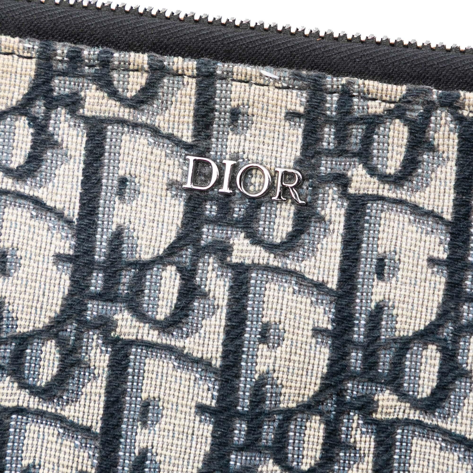 Dior Oblique Canvas Pouch