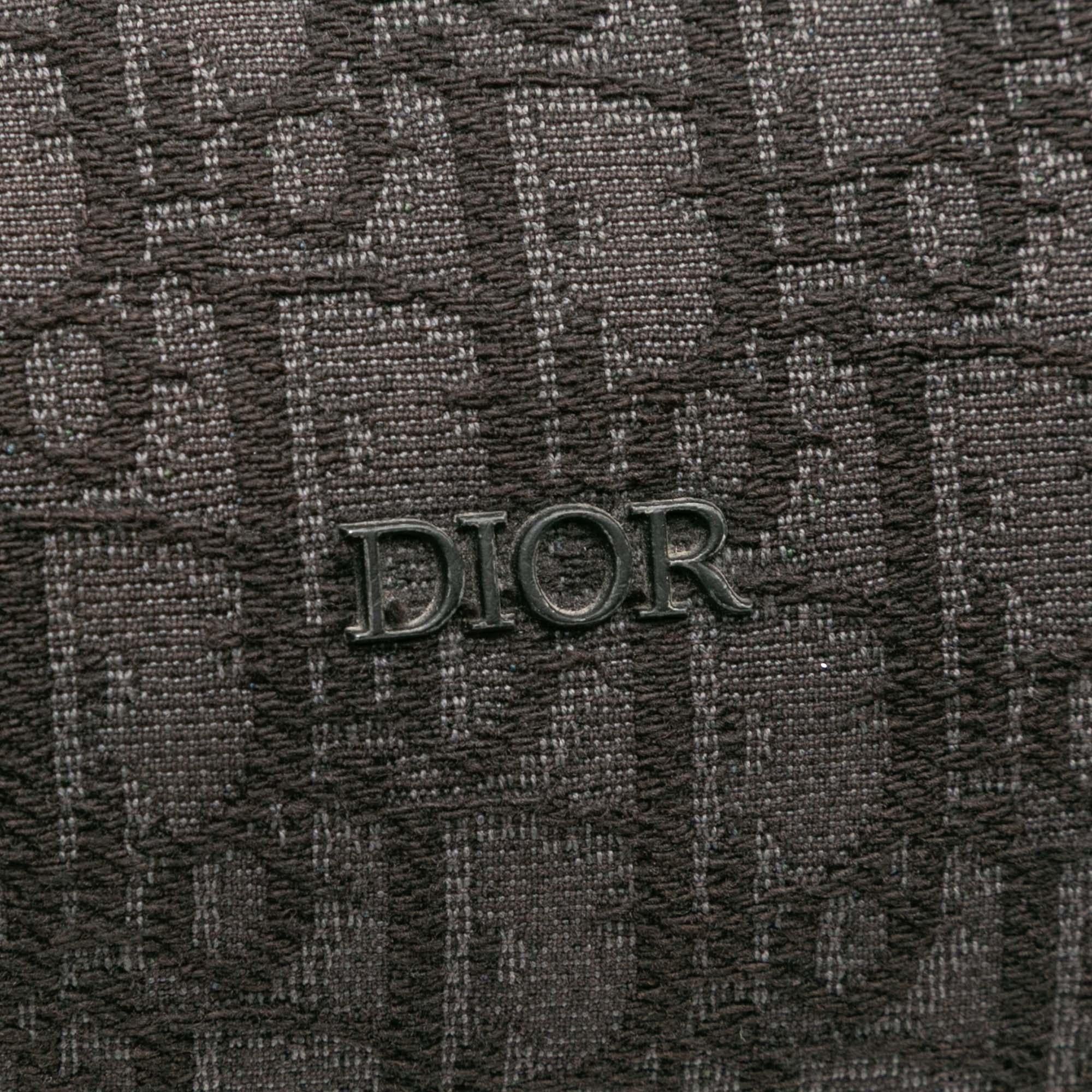 Dior Oblique Canvas Roller Messenger Bag