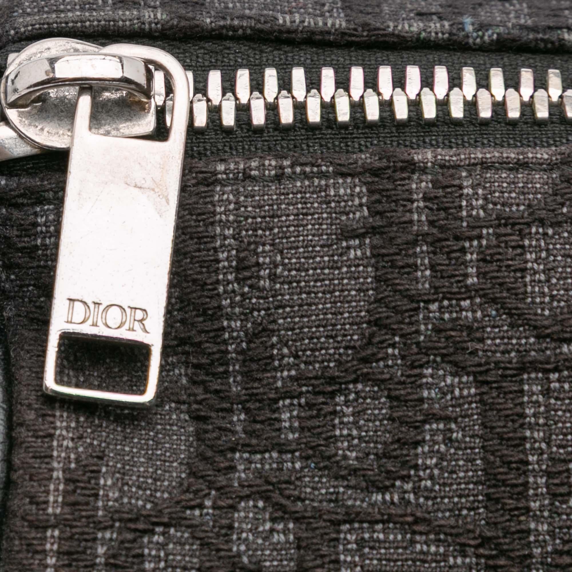 Dior Oblique Canvas Roller Messenger Bag