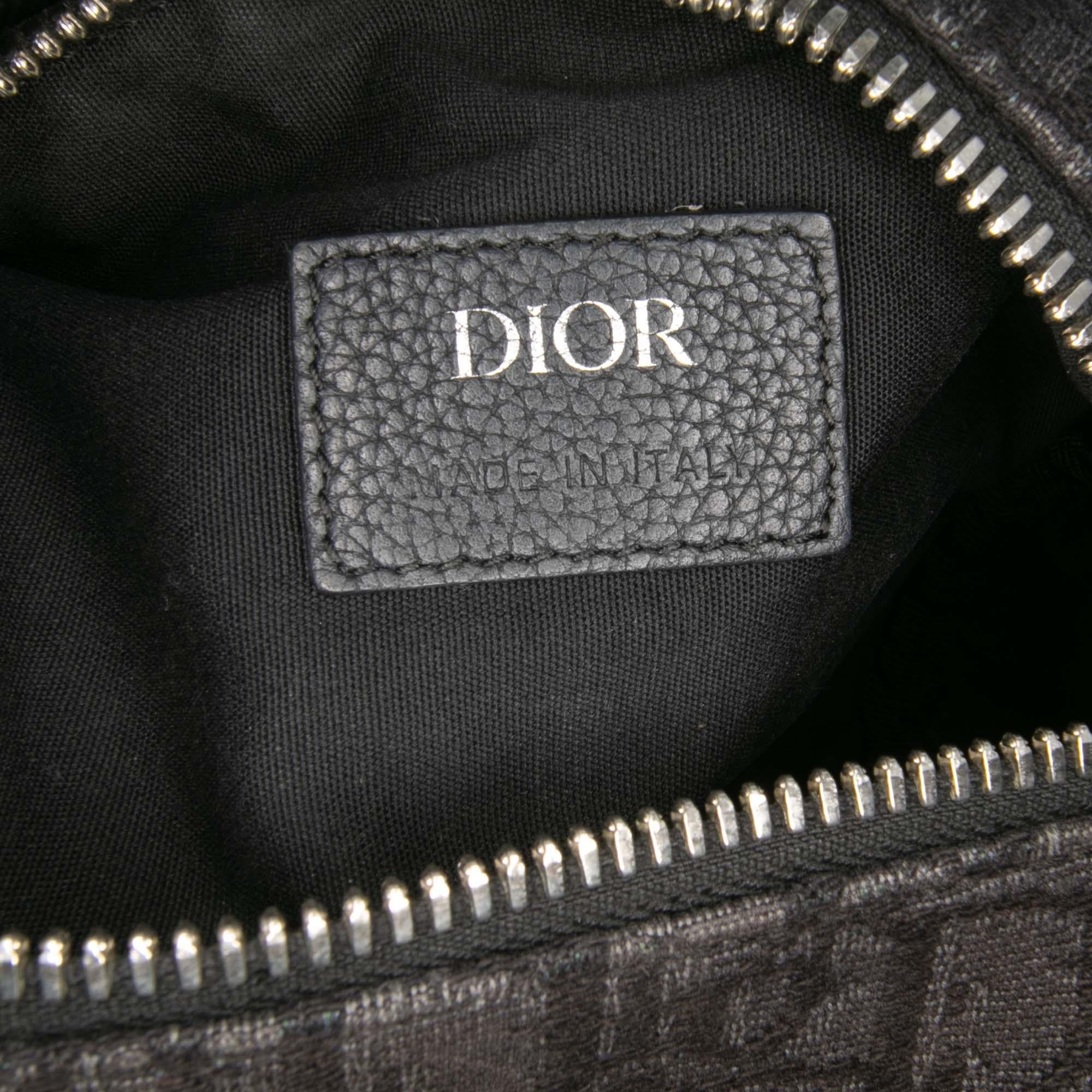 Dior Oblique Canvas Roller Messenger Bag