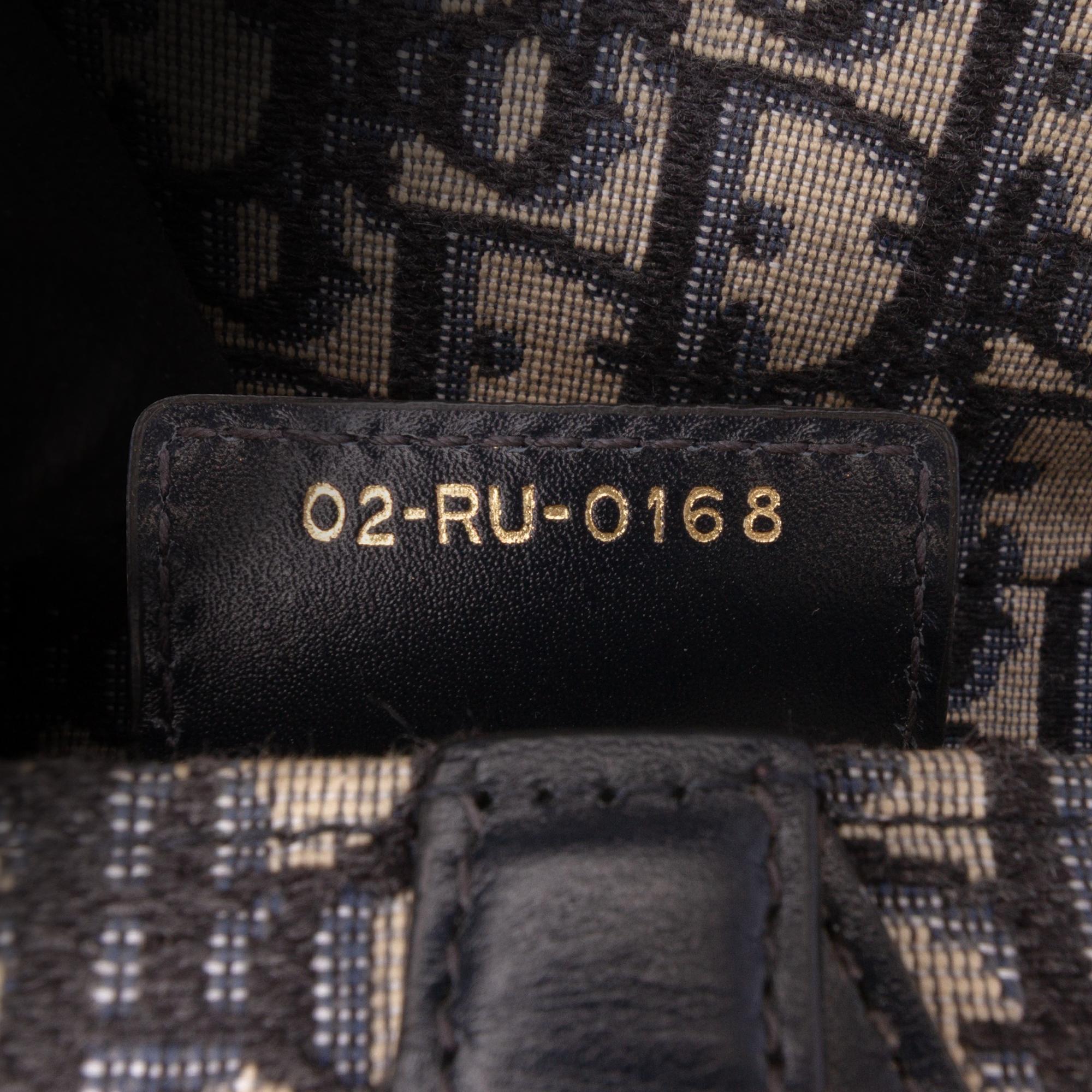 Dior Oblique Canvas Saddle Bag
