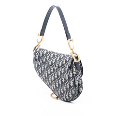 Dior Oblique Canvas Saddle Bag