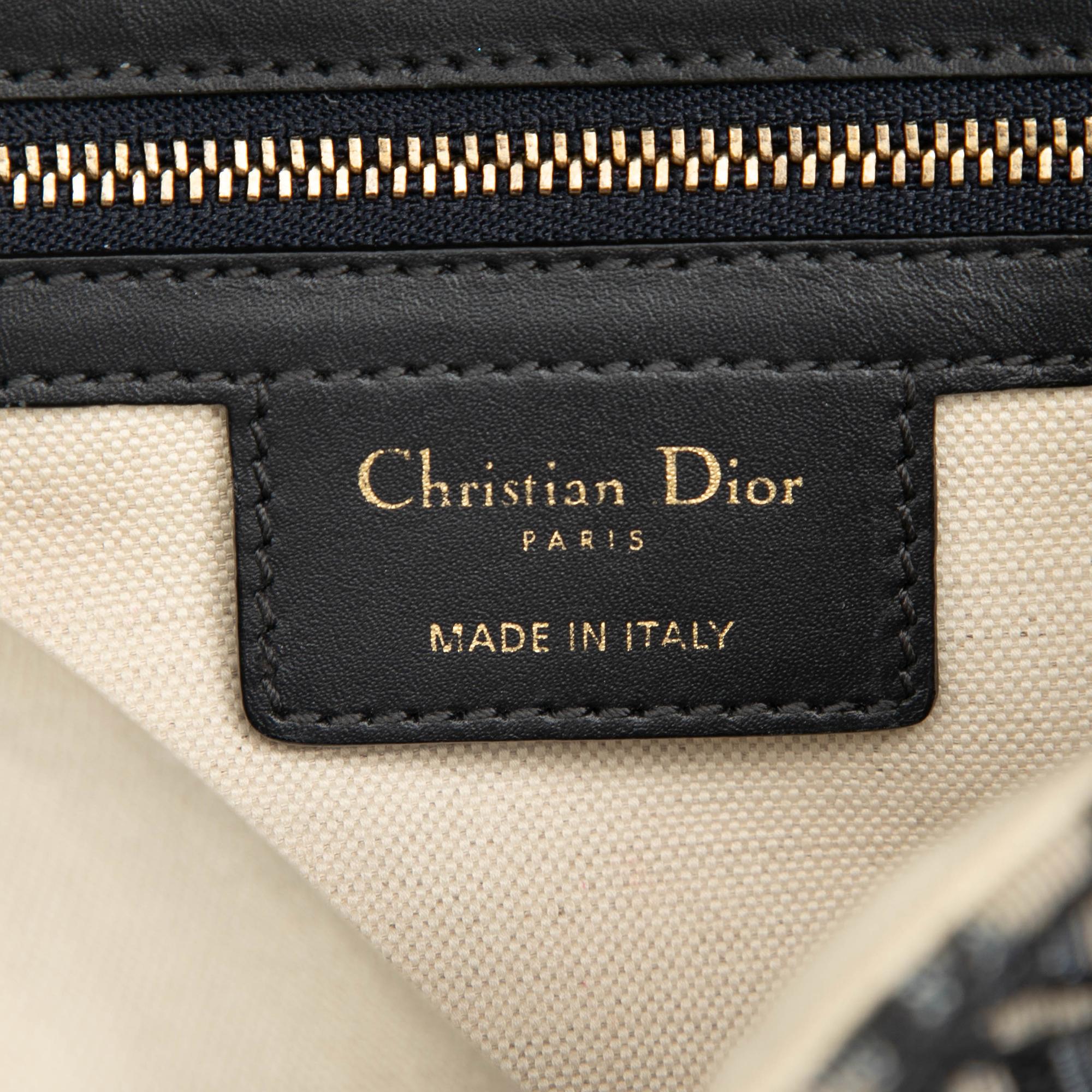 Dior Oblique Canvas Saddle Bag