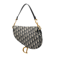 Dior Oblique Canvas Saddle Bag