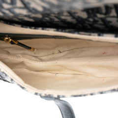 Dior Oblique Canvas Saddle Bag