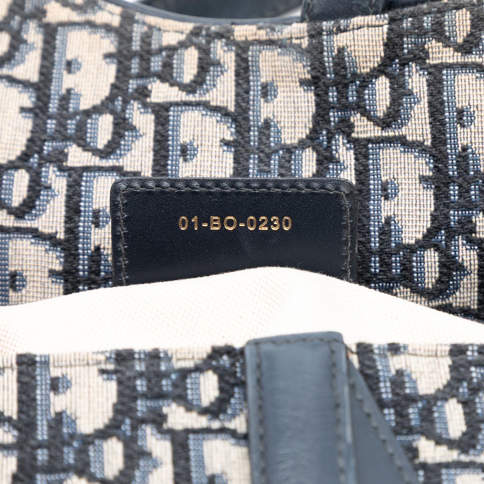 Dior Oblique Canvas Saddle Bag