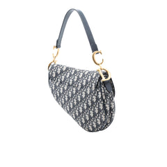 Dior Oblique Canvas Saddle Bag