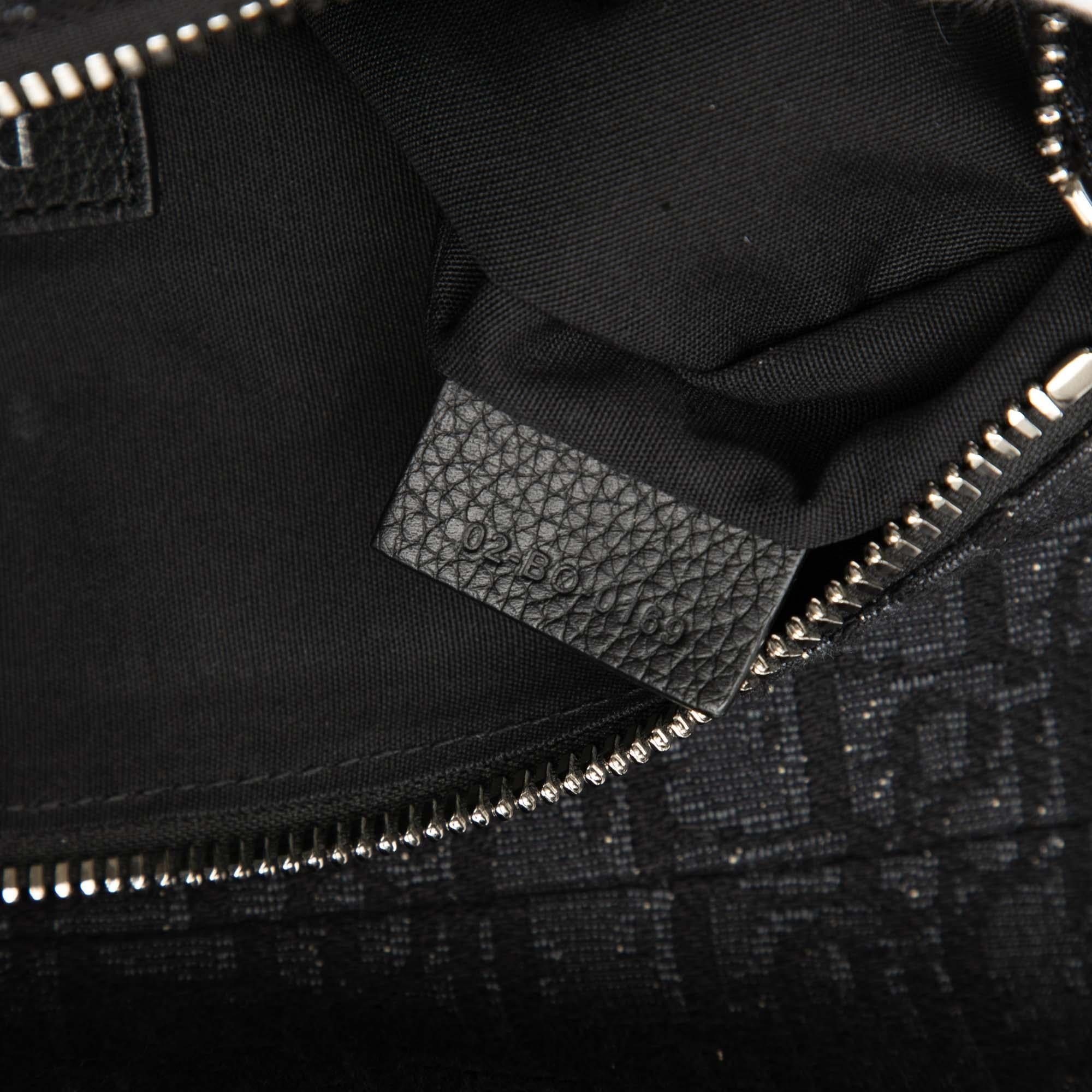Dior Oblique Canvas Saddle Crossbody