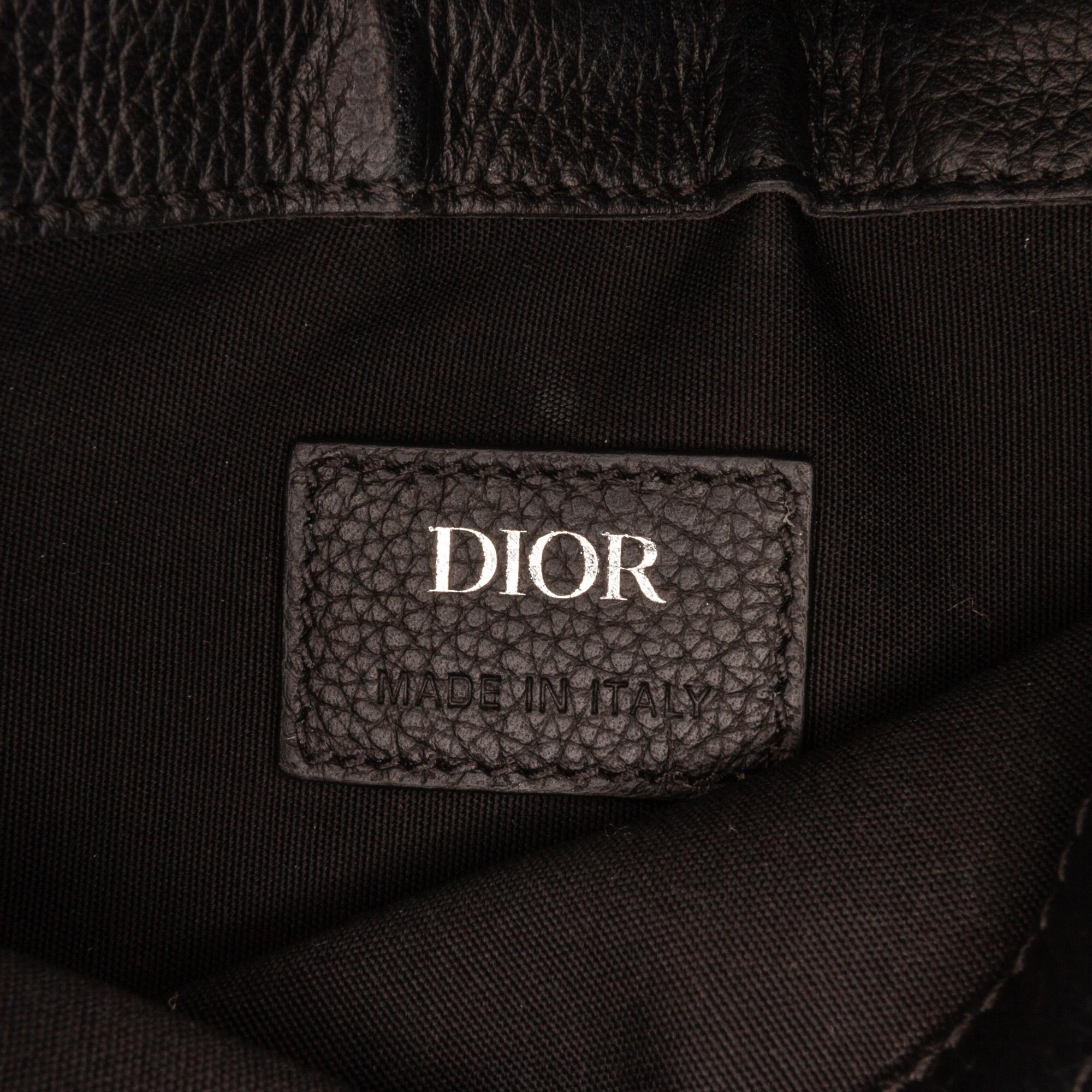 Dior Oblique Canvas Saddle Messenger Bag