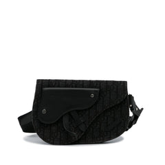 Dior Oblique Canvas Saddle Messenger Bag