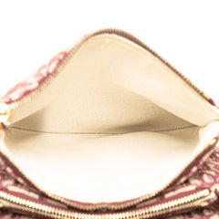 Dior Oblique Canvas Saddle Triple Zip Crossbody