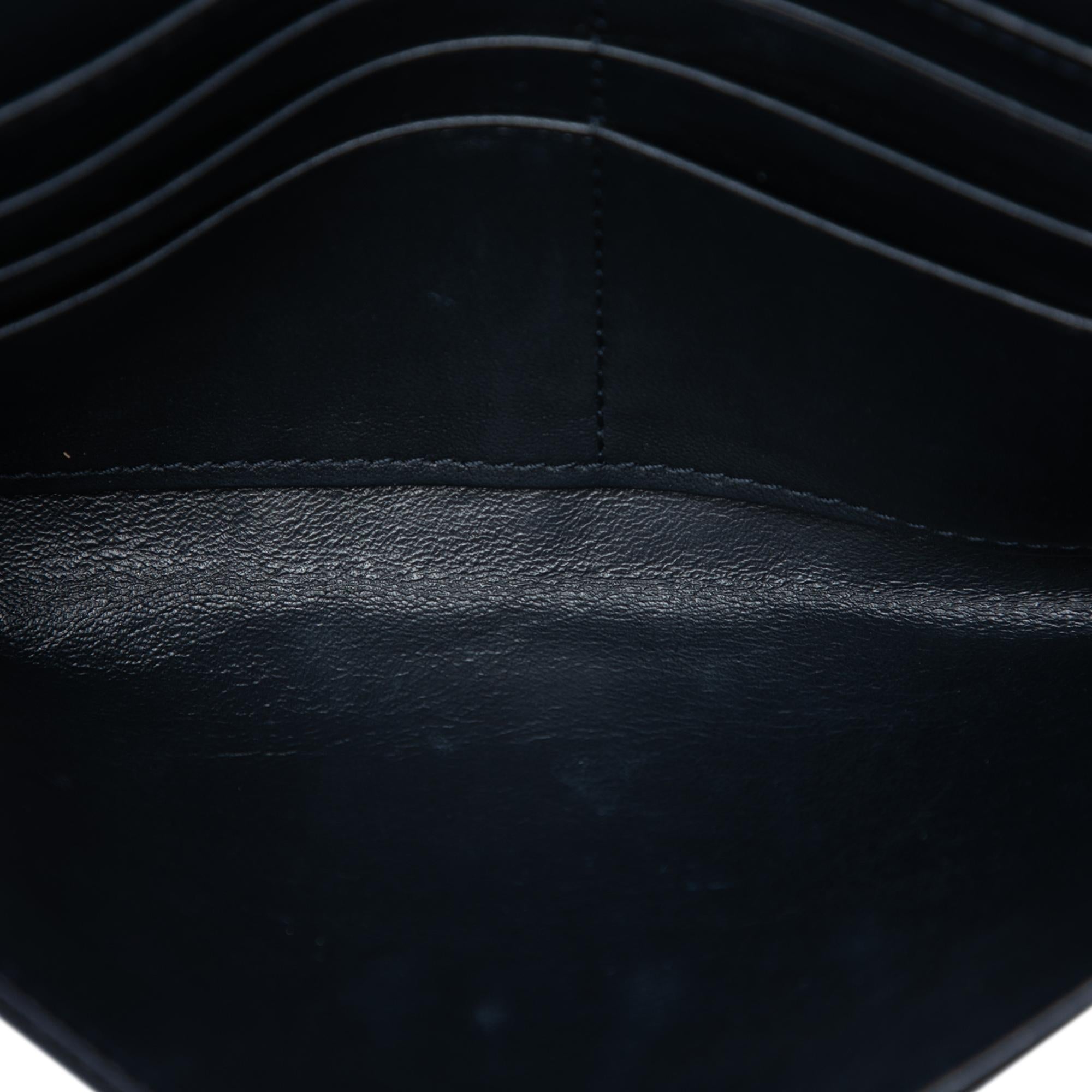 Dior Oblique Canvas Saddle Wallet On Chain