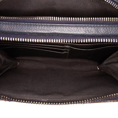 Dior Oblique Canvas Zipped Pouch with Strap