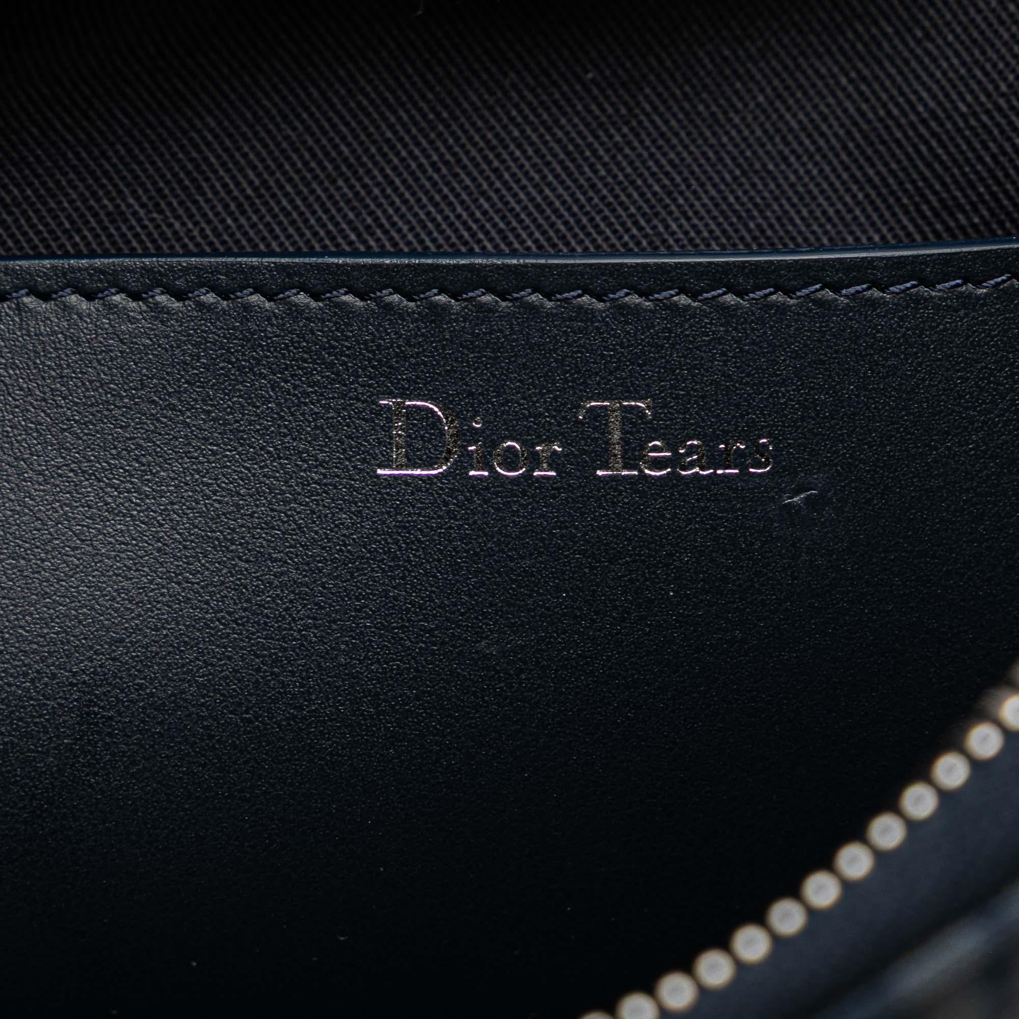 Dior Oblique Denim Tears A5 Flat Pouch