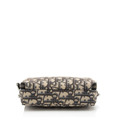 Dior Oblique Double Zip Pouch