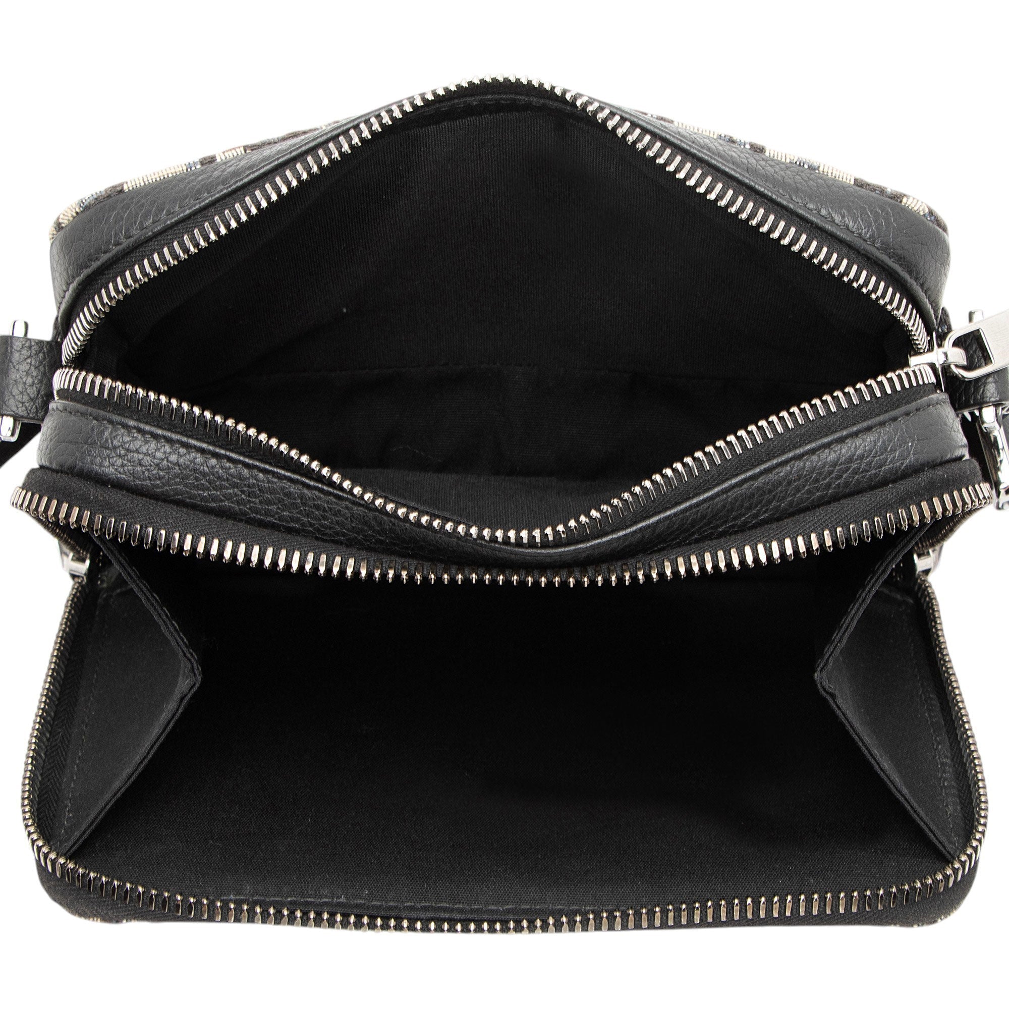 Dior Oblique Double Zip Pouch