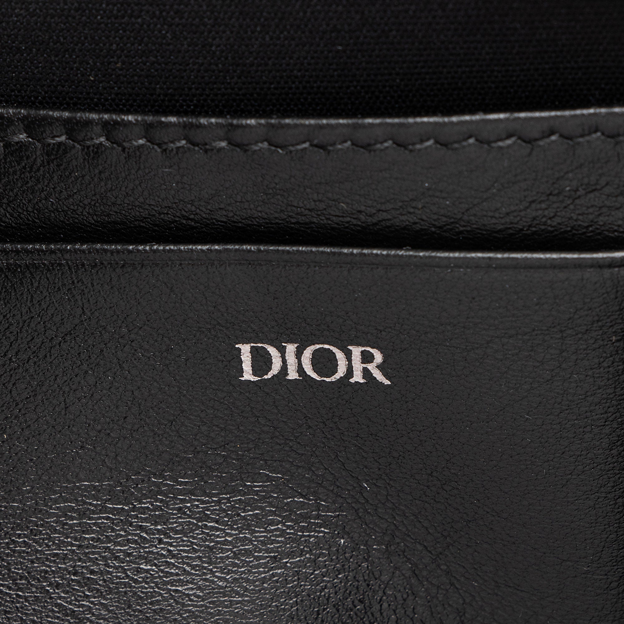 Dior Oblique Double Zip Pouch
