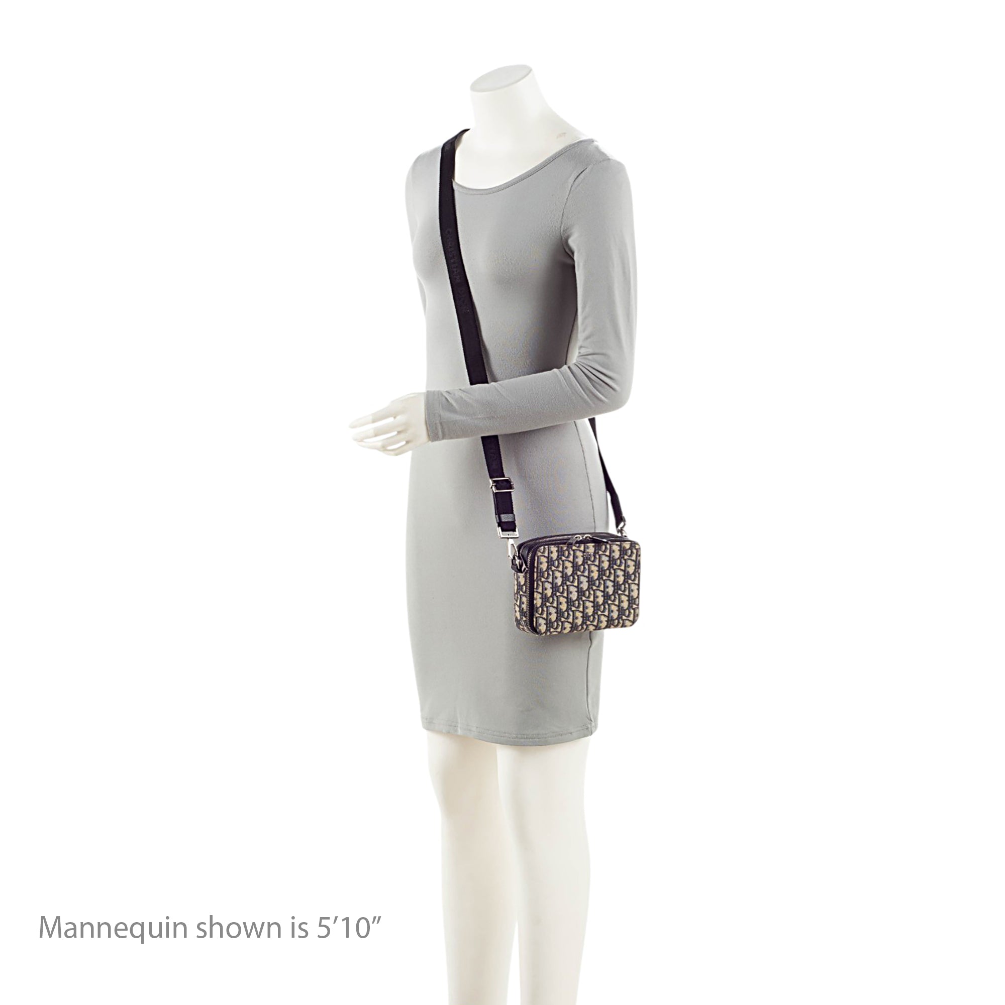 Dior Oblique Double Zip Pouch