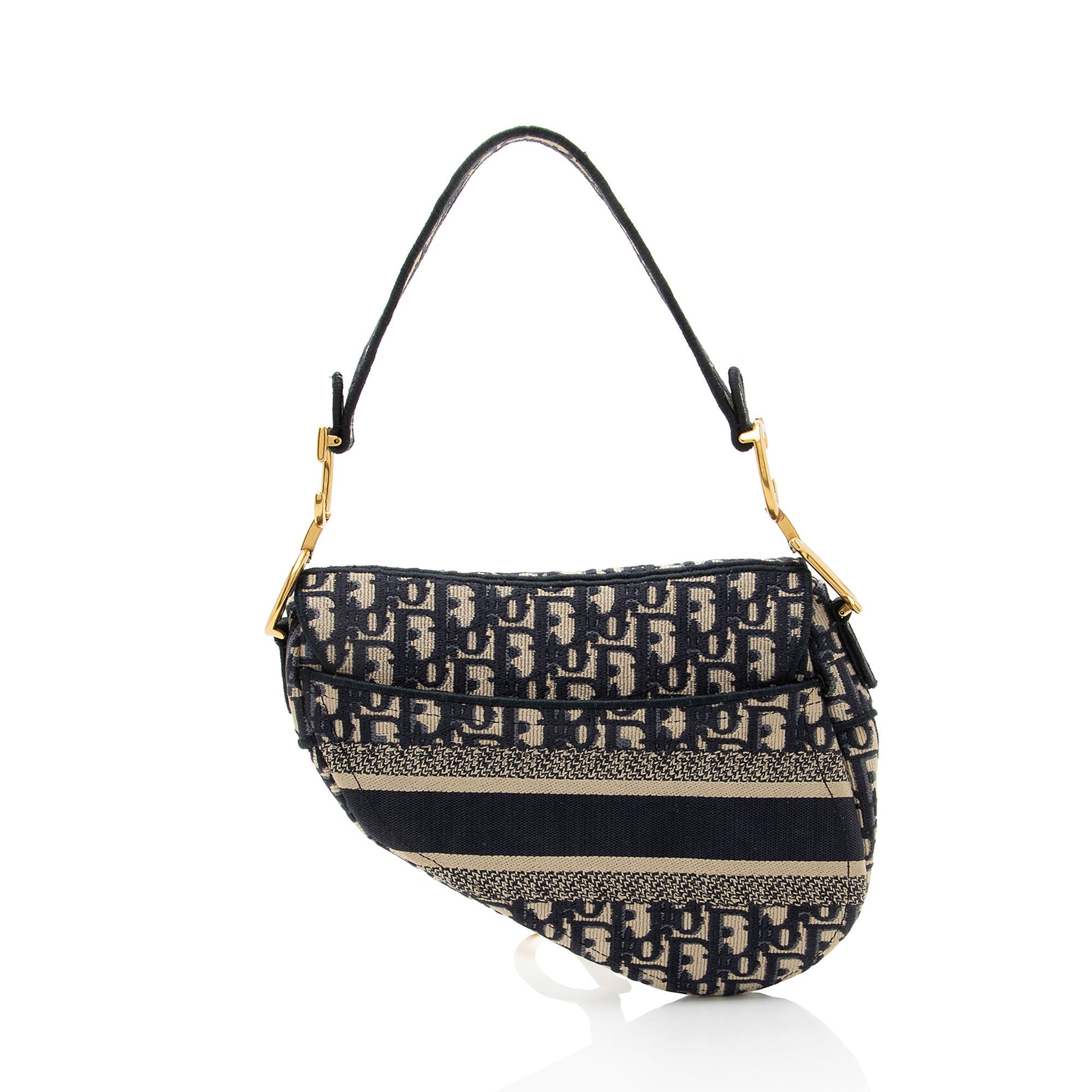 Dior Oblique Logo Saddle Bag