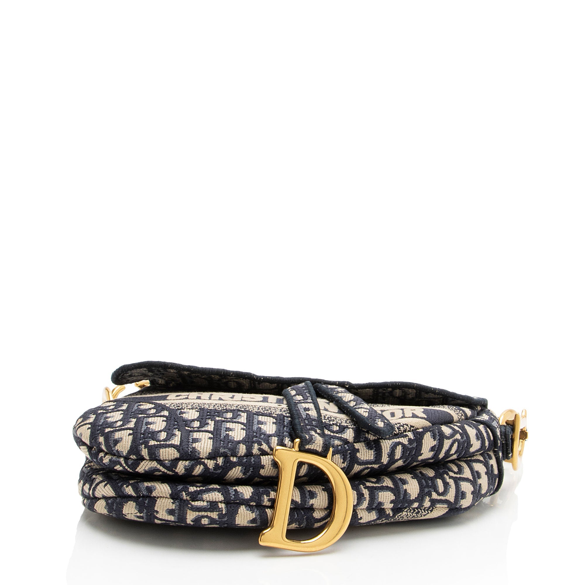 Dior Oblique Logo Saddle Bag