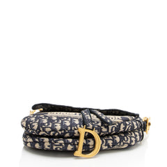 Dior Oblique Logo Saddle Bag