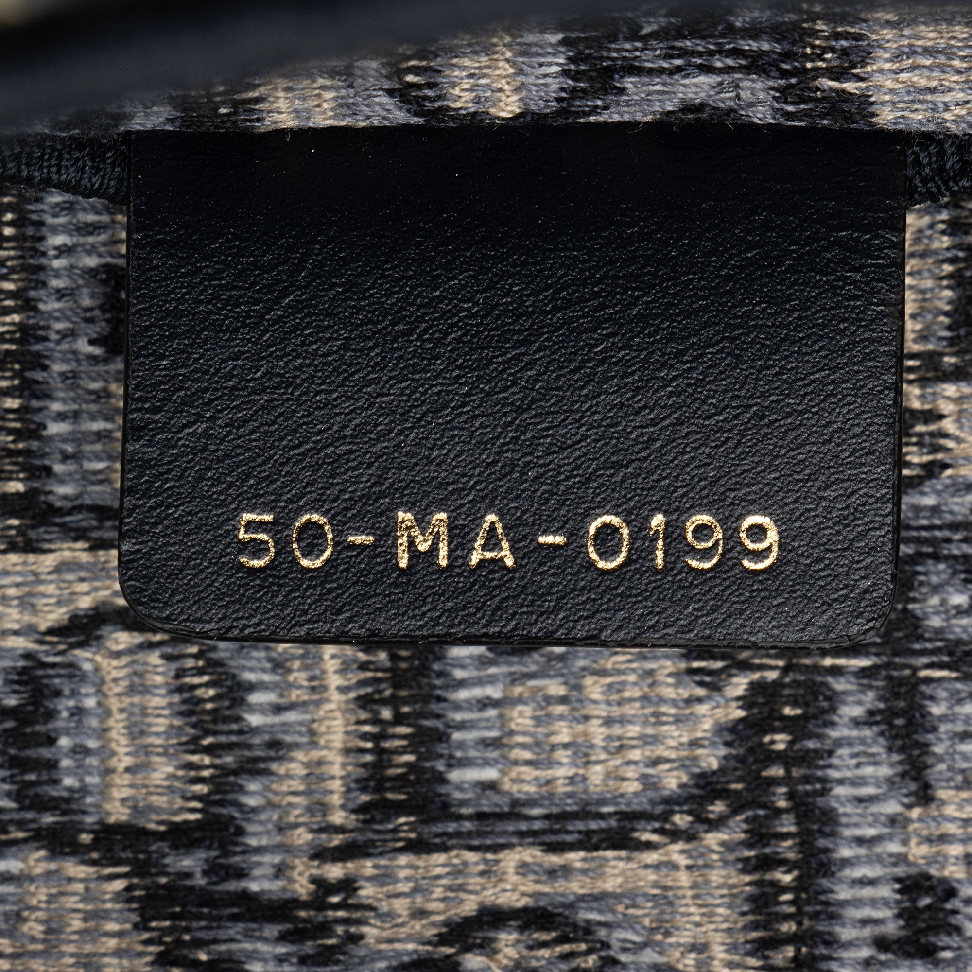 Dior Oblique Logo Saddle Bag