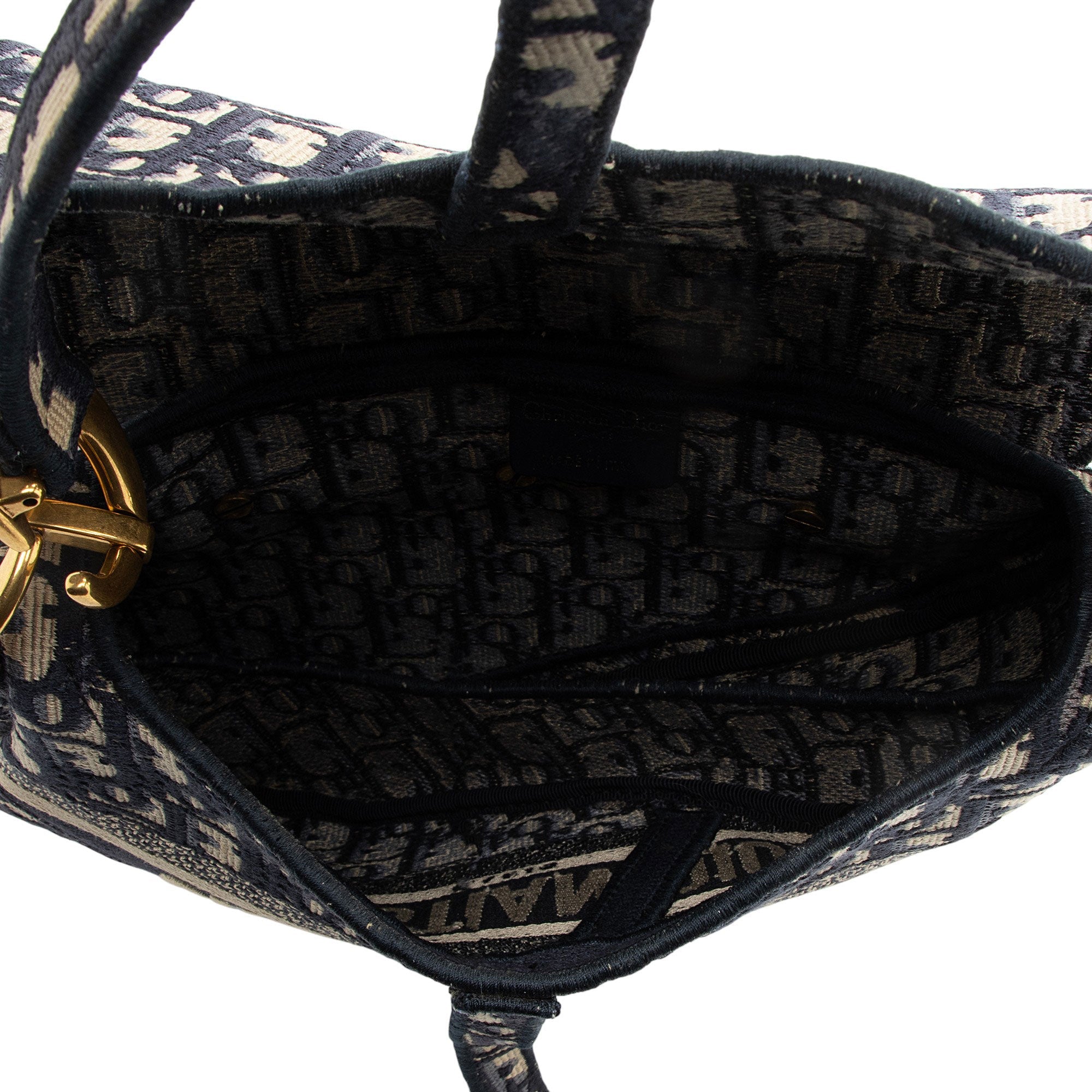 Dior Oblique Logo Saddle Bag