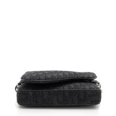 Dior Oblique Saddle Triple Pouch Crossbody