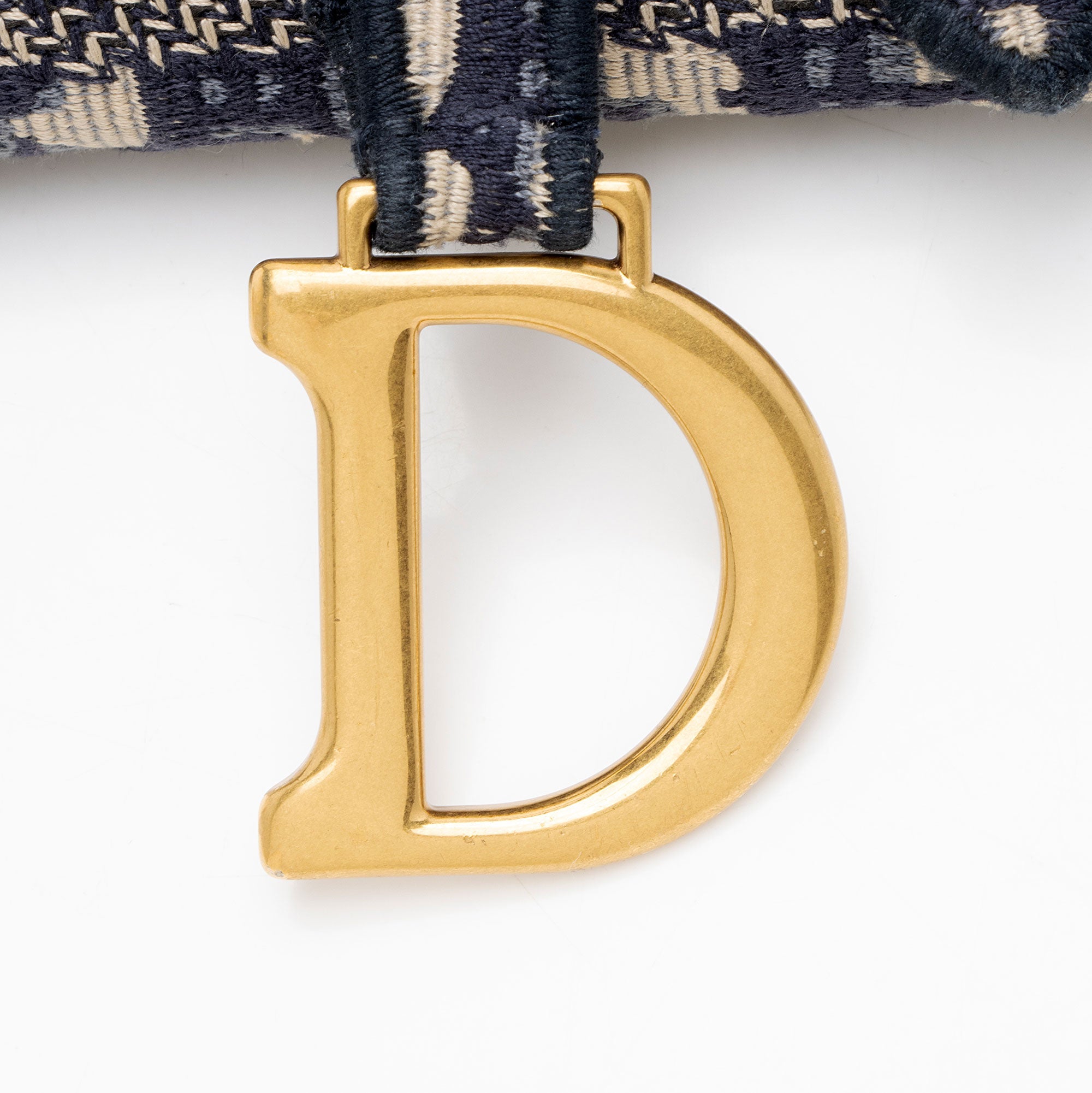 Dior Oblique Slim Saddle Pouch