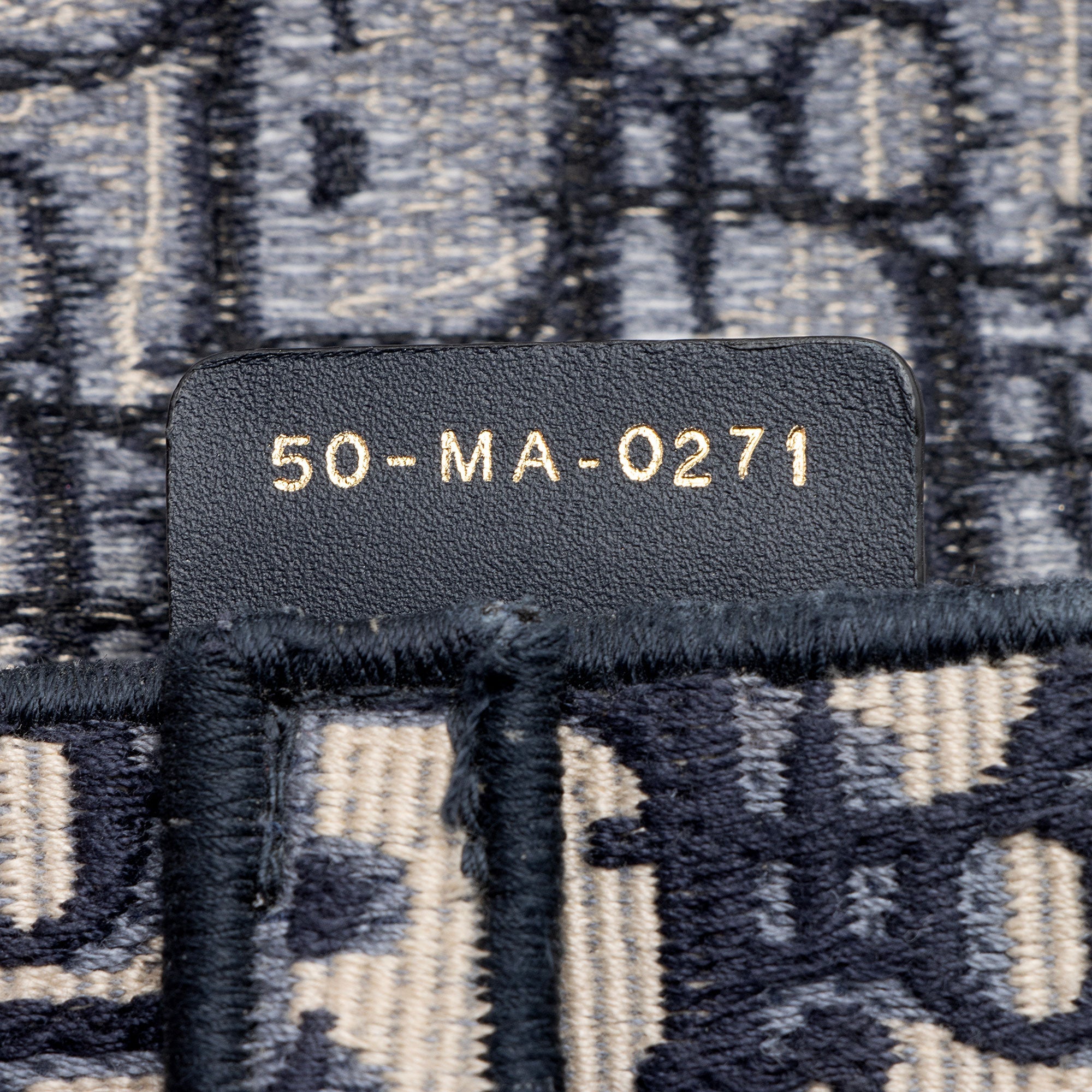 Dior Oblique Slim Saddle Pouch