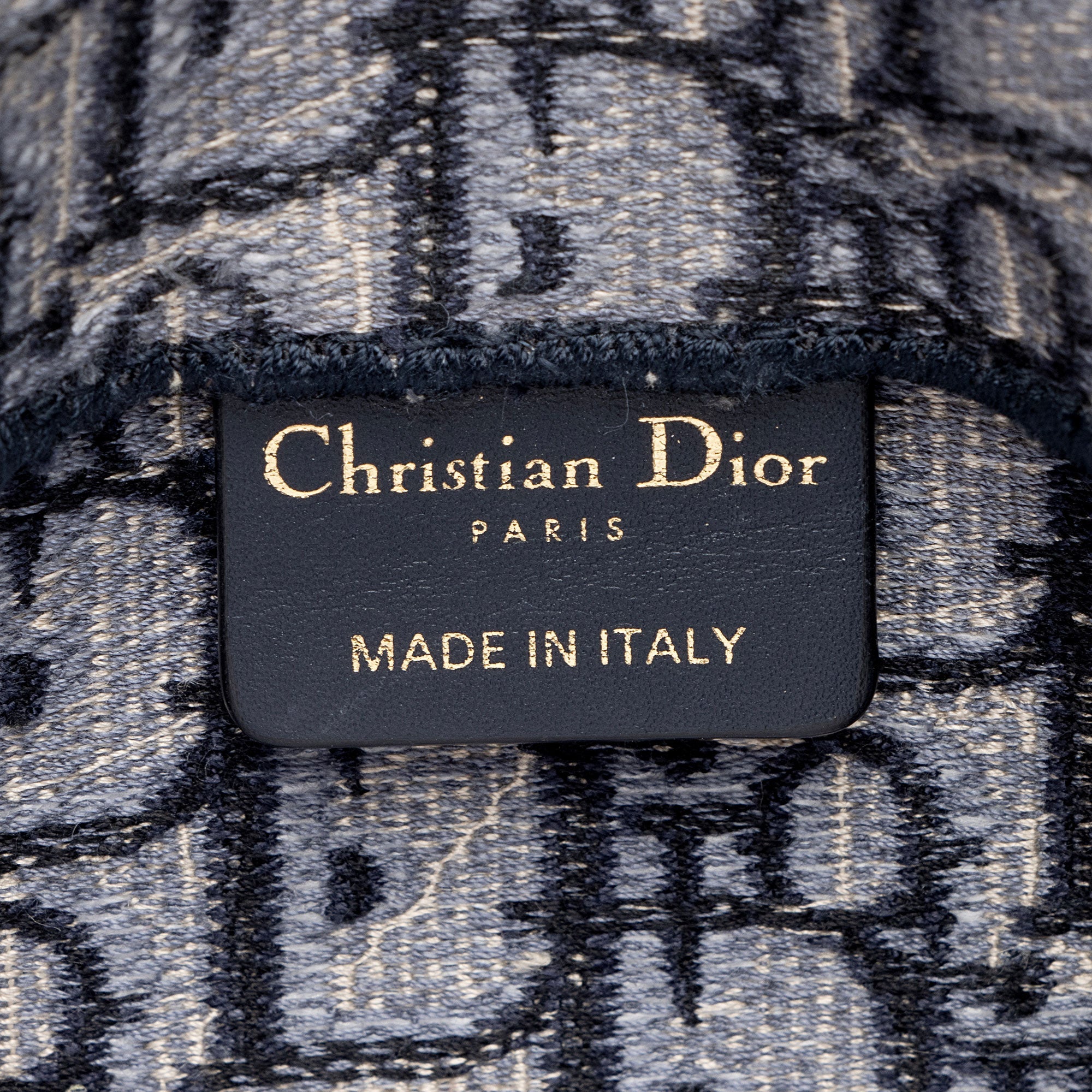 Dior Oblique Slim Saddle Pouch