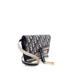 Dior Oblique Slim Saddle Pouch