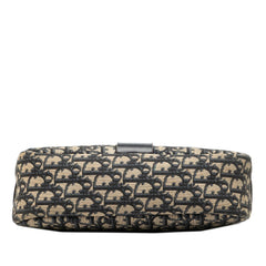 Dior Oblique Trotter Canvas Shoulder Bag