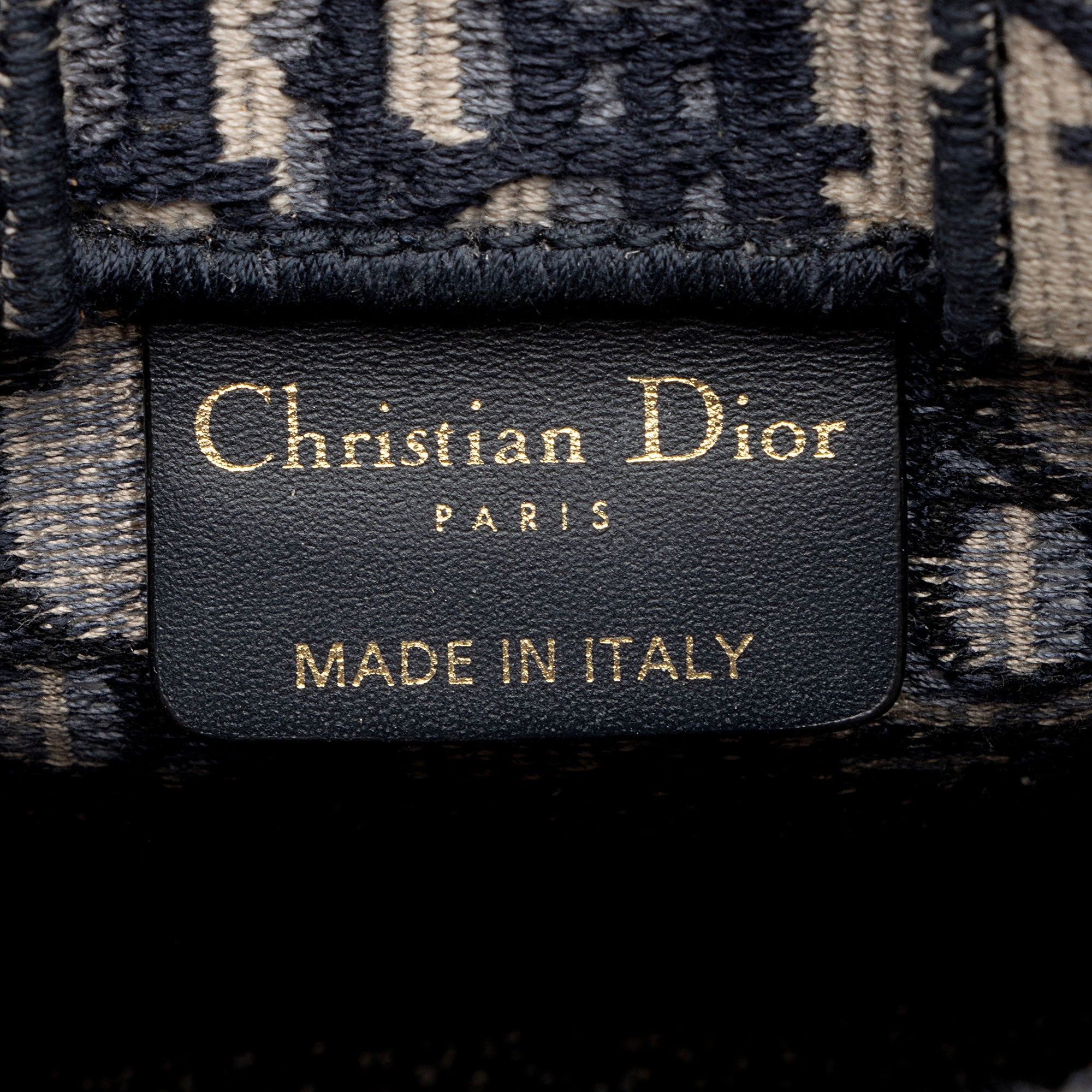 Dior Oblique Vertical Book Tote