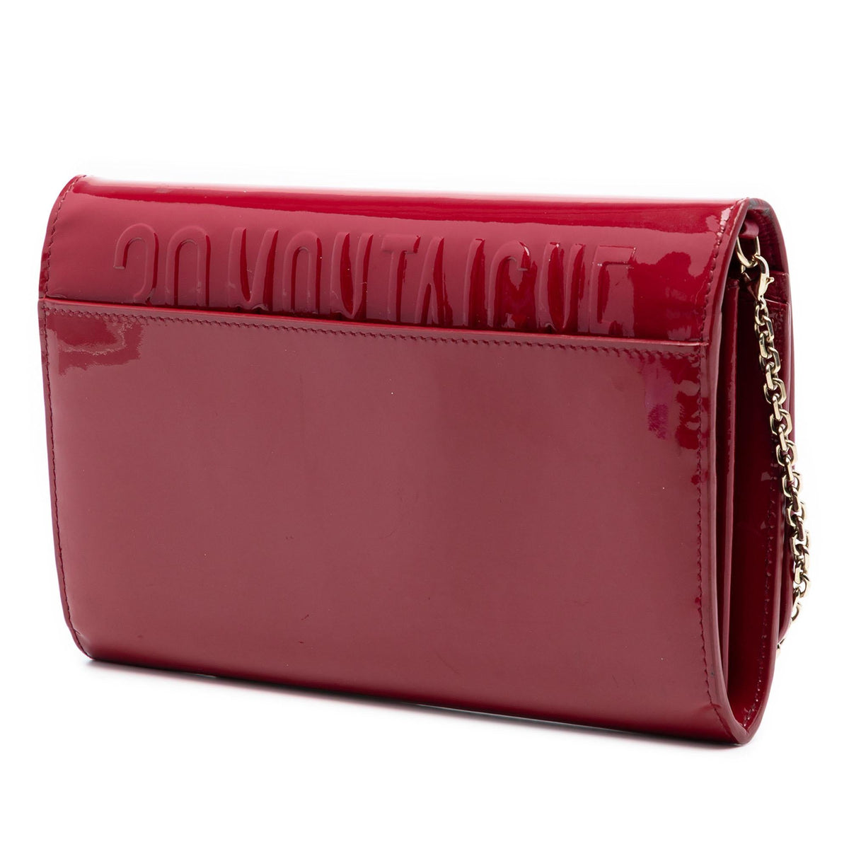 Dior Patent 30 Montaigne Wallet on Chain