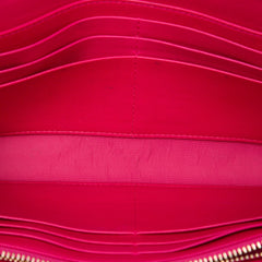 Dior Patent Cannage Lady Dior Wallet On Chain