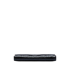 Dior Patent Cannage Lady Dior Wallet On Chain