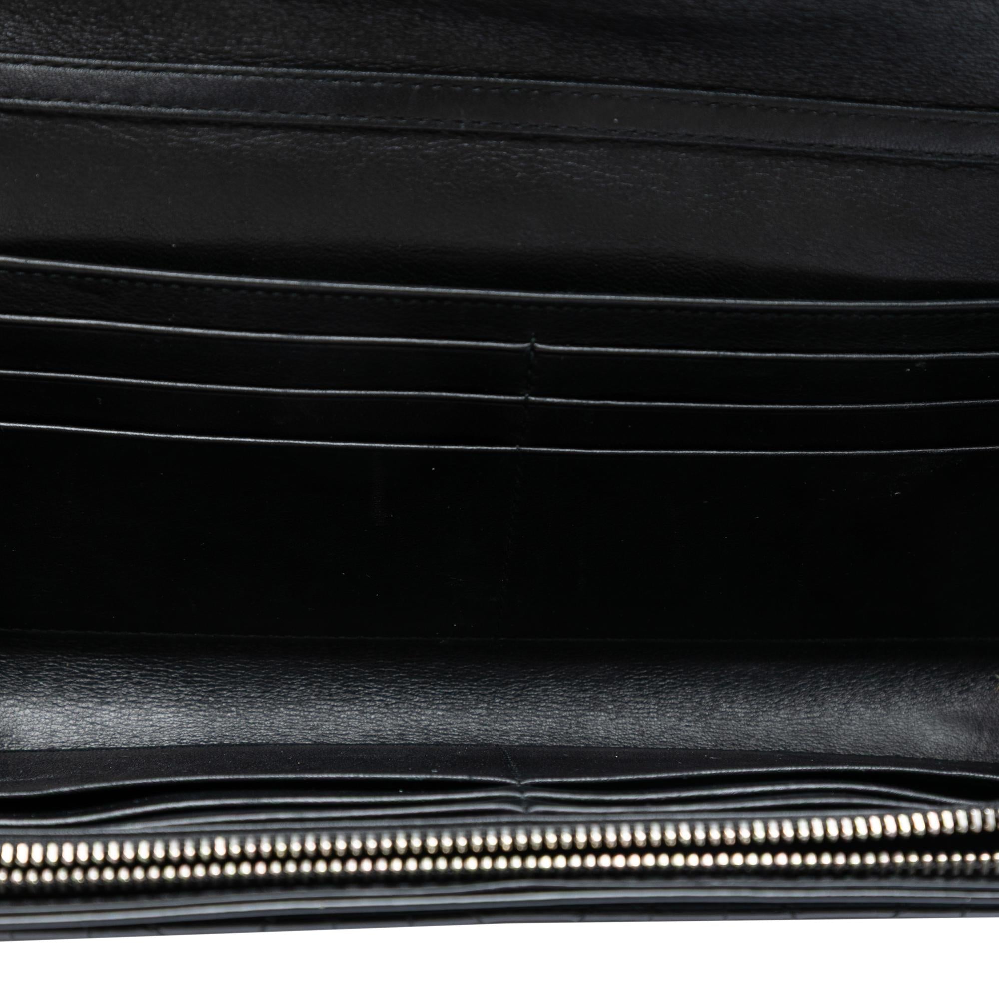 Dior Patent Cannage Lady Dior Wallet On Chain