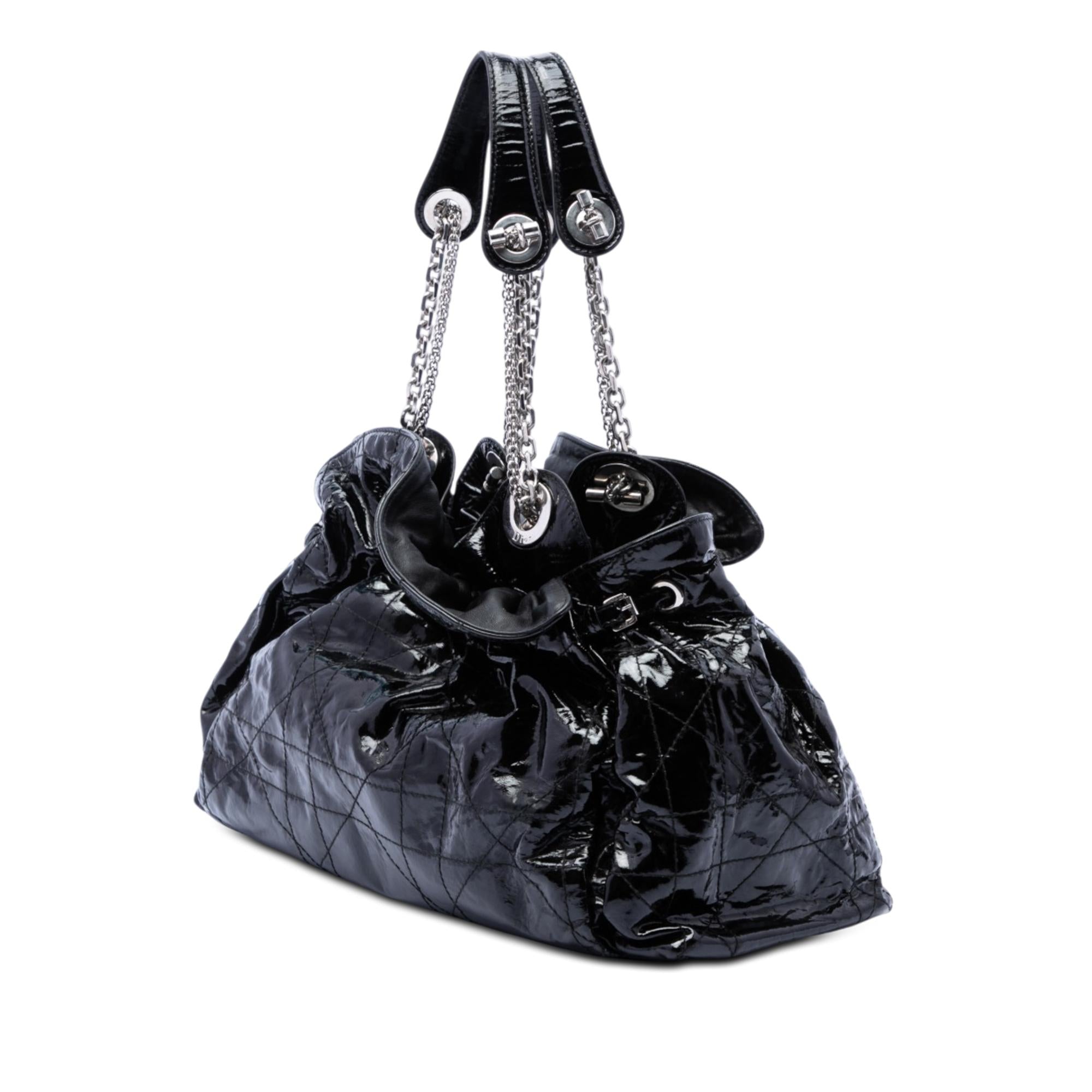 Dior Patent Cannage Le Trente Tote