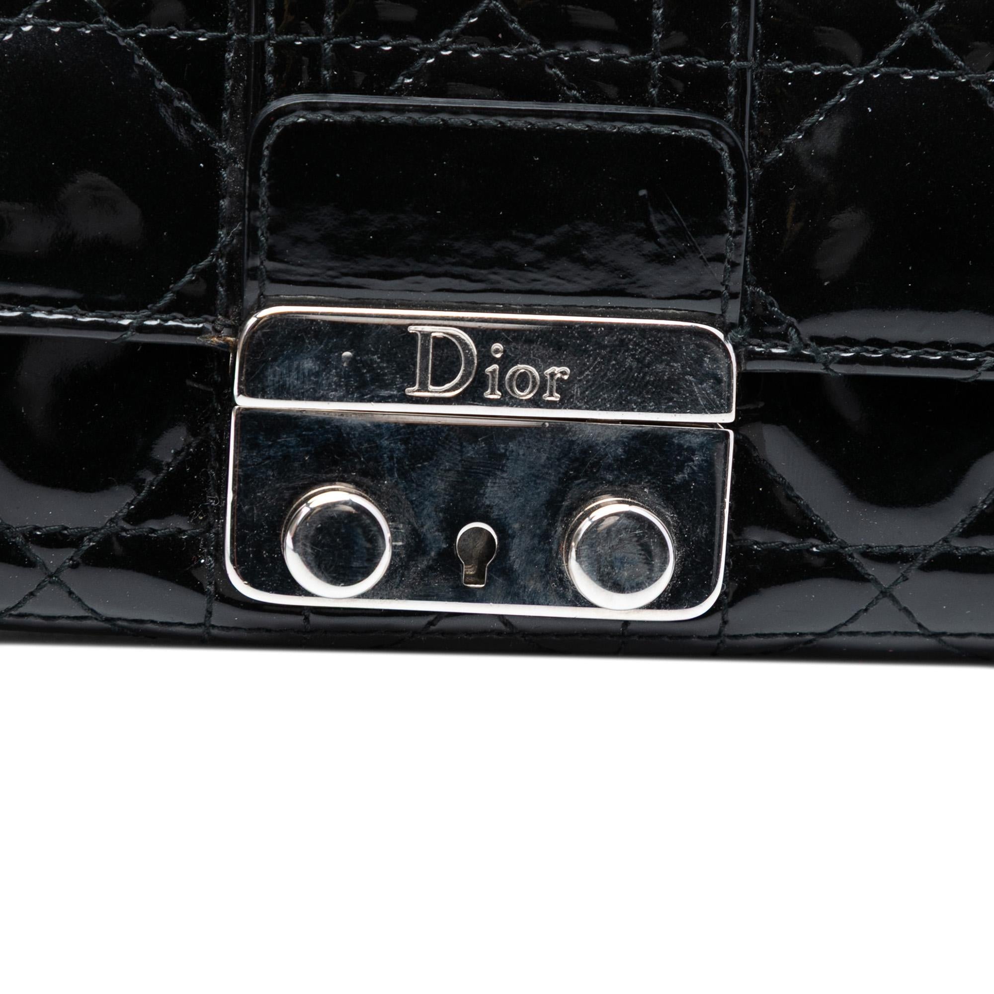 Dior Patent Cannage Miss Dior Promenade Crossbody