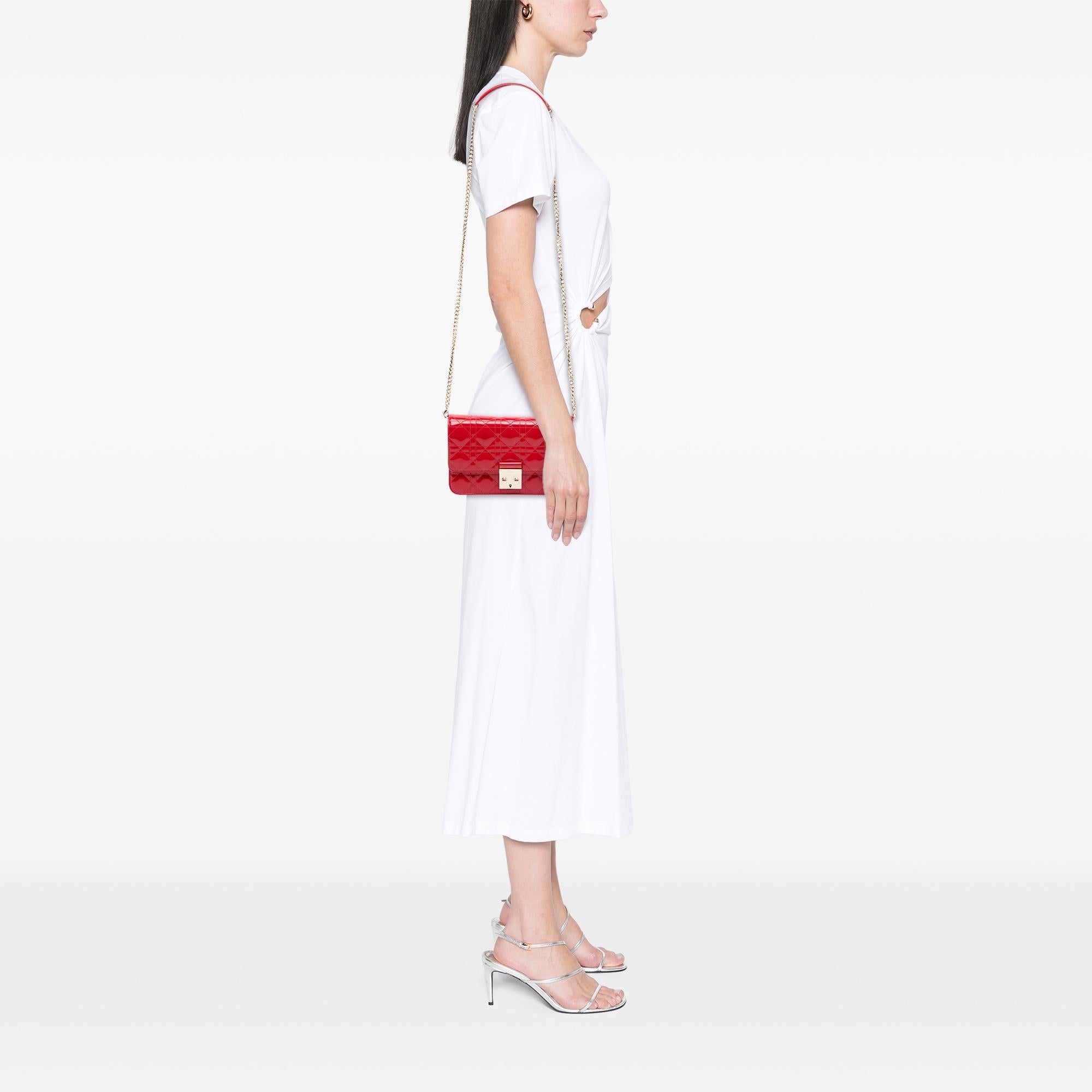 Dior Patent Cannage Miss Dior Promenade Crossbody