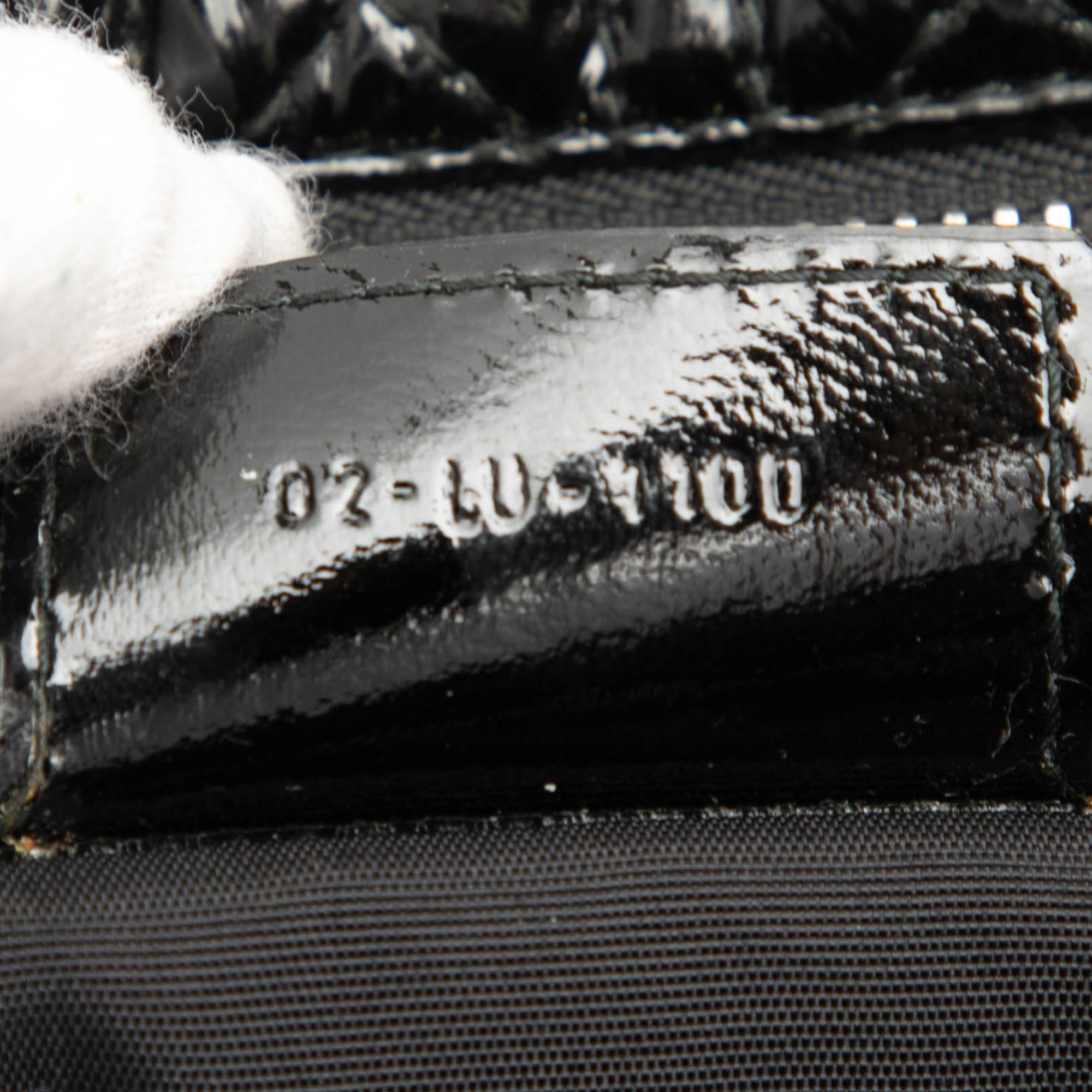 Dior Patent Cannage Panarea Clutch