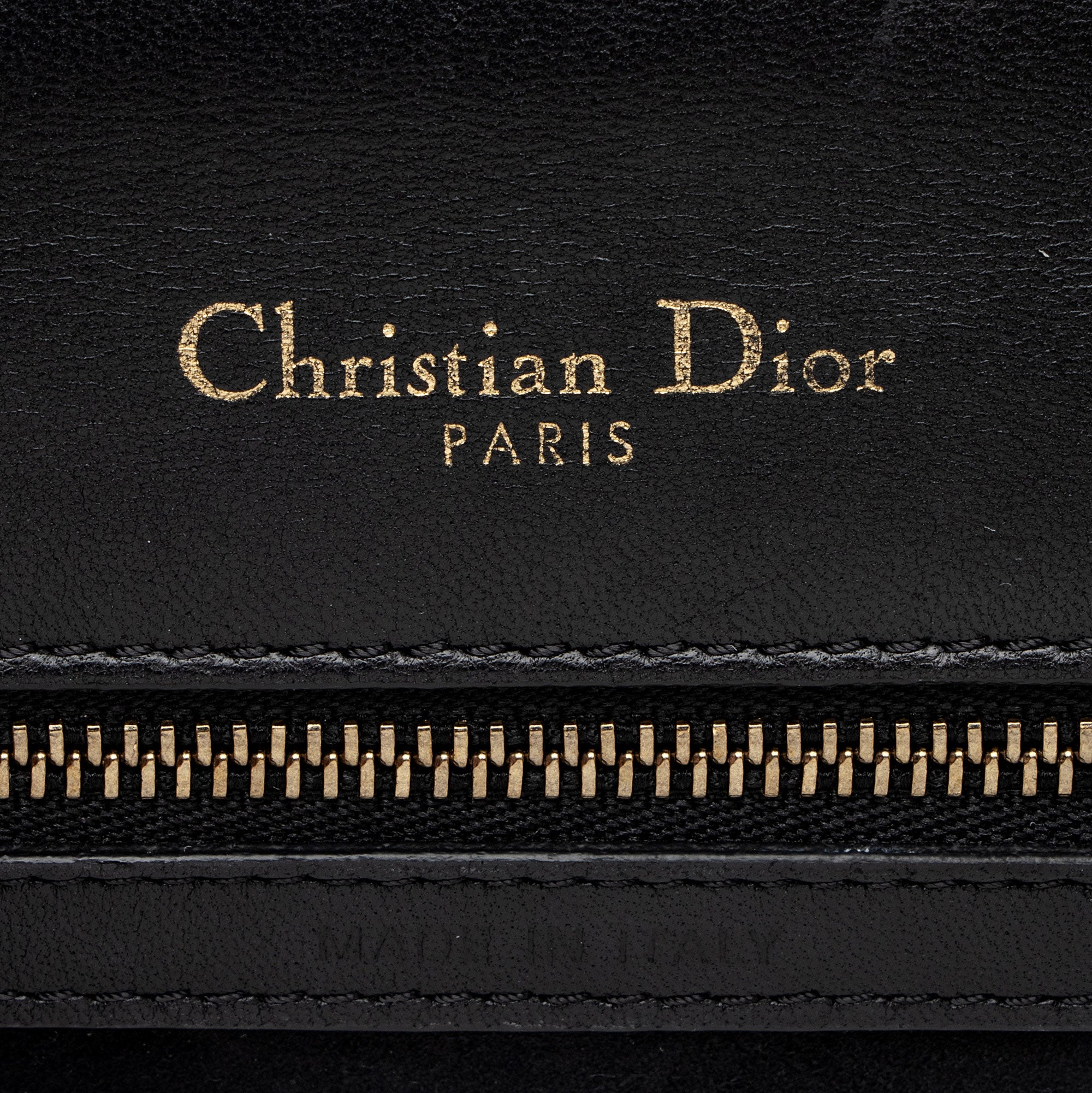 Dior Patent Leather Studded Diorama Small Shoulder Bag