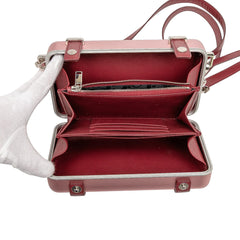 Dior Rimowa Aluminum Personal Clutch On Strap