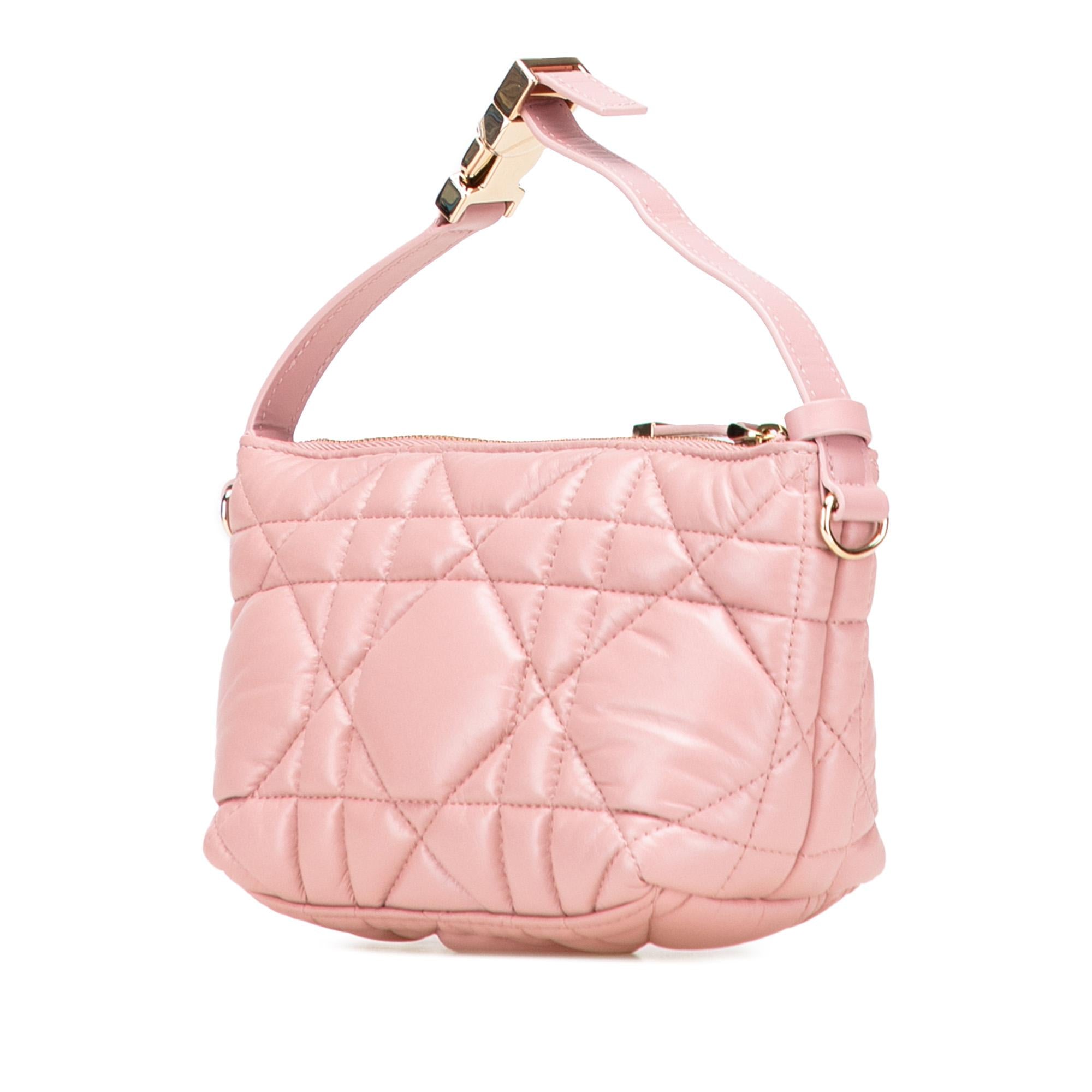 Dior Small Calfskin Macrocannage Diortravel Nomad Pouch
