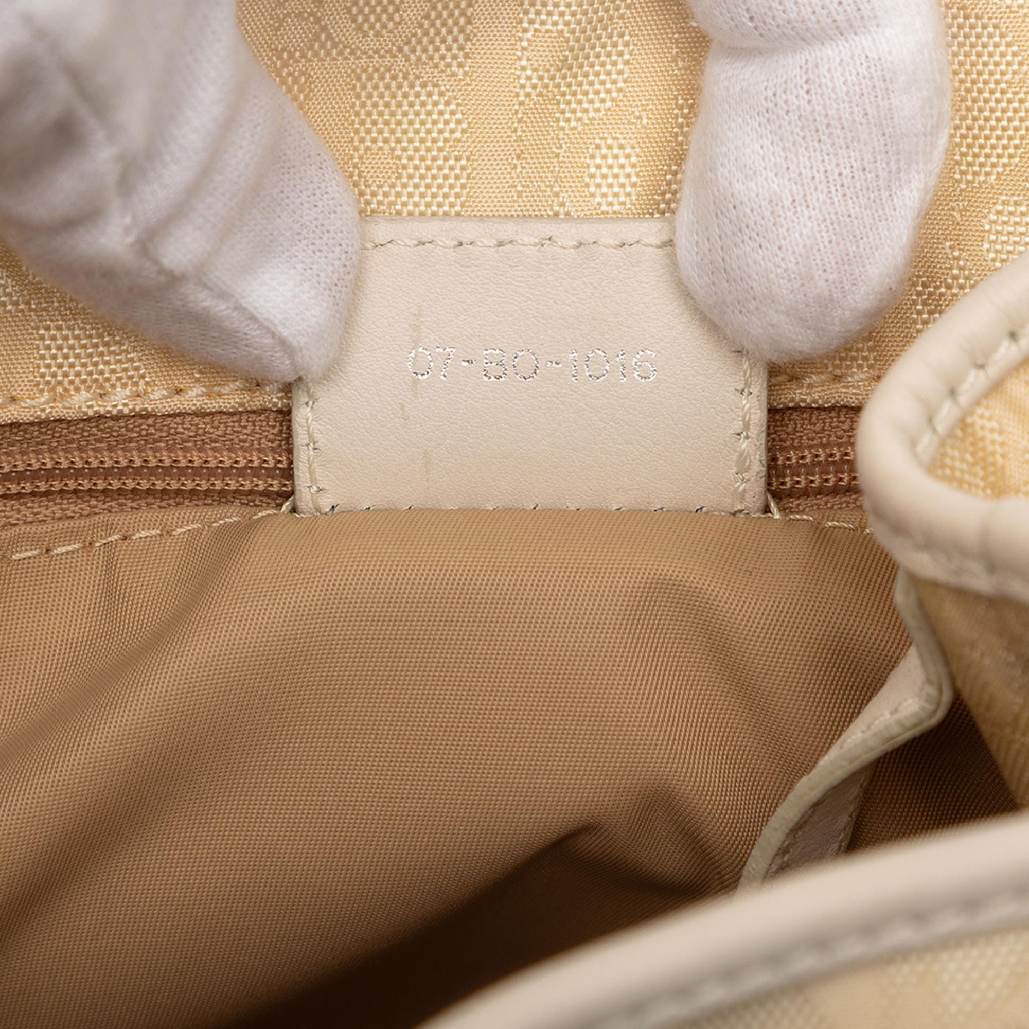 Dior Small Diorissimo Trotter Canvas Lovely Charm Tote