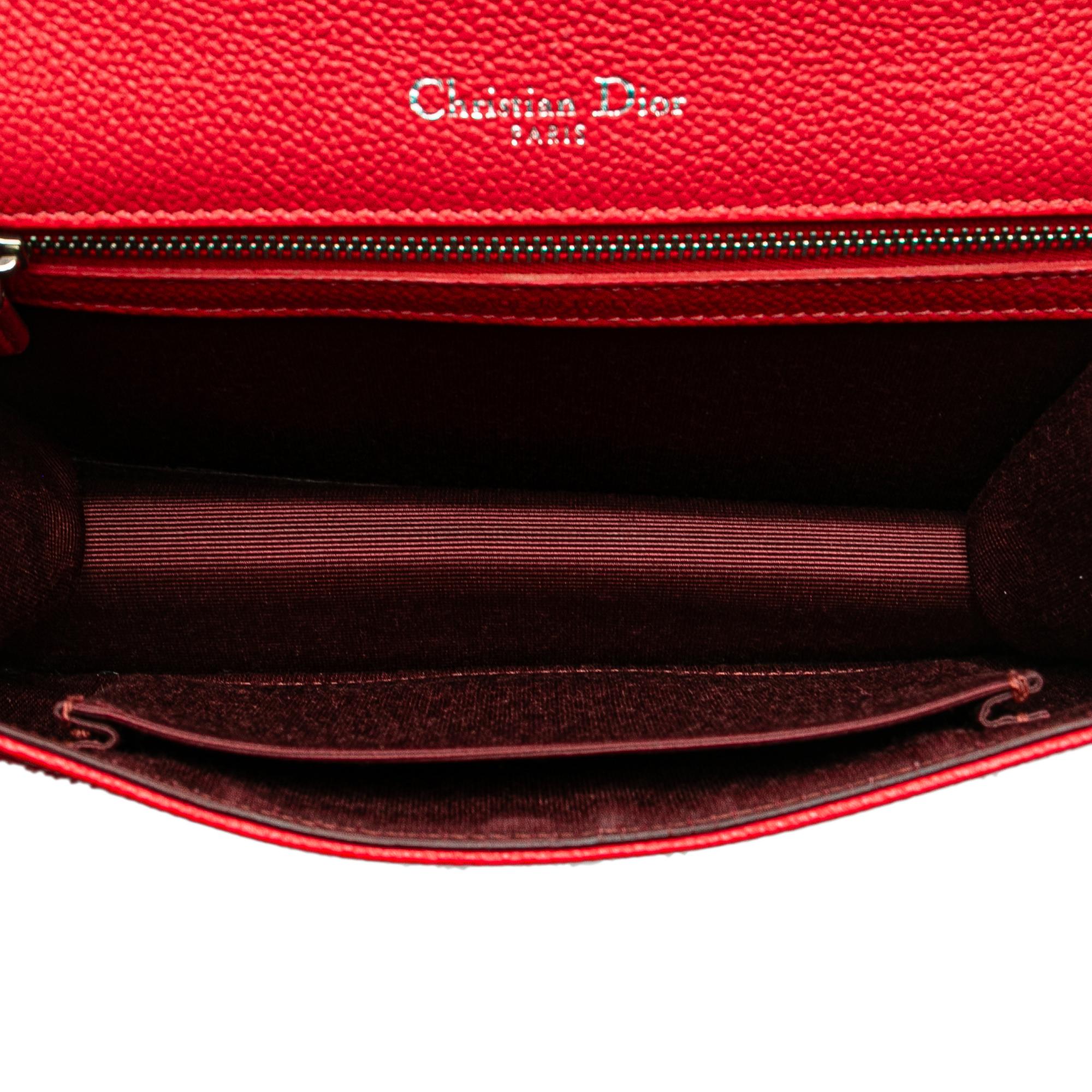Dior Small Grained Calfskin Diorama Flap